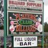 Aurora Road Billiard Supplies Sign in Melbourne, FL Storefront