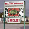 Signage at Aurora Road Billiard Supplies Melbourne, FL