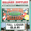 Road Signage at Player's Billiards Club Melbourne, FL