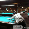 Shooting Pool at Soho Billiards New York, NY