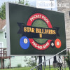 Star Billiards II Sign in Marion, Indiana