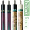 BMC 2011 Limited Edition Series Pool Cue Forearms