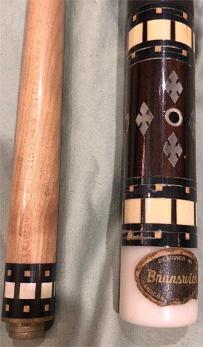 Older Brunswick Cue Model Id And Value