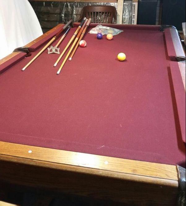 valley pool table identification