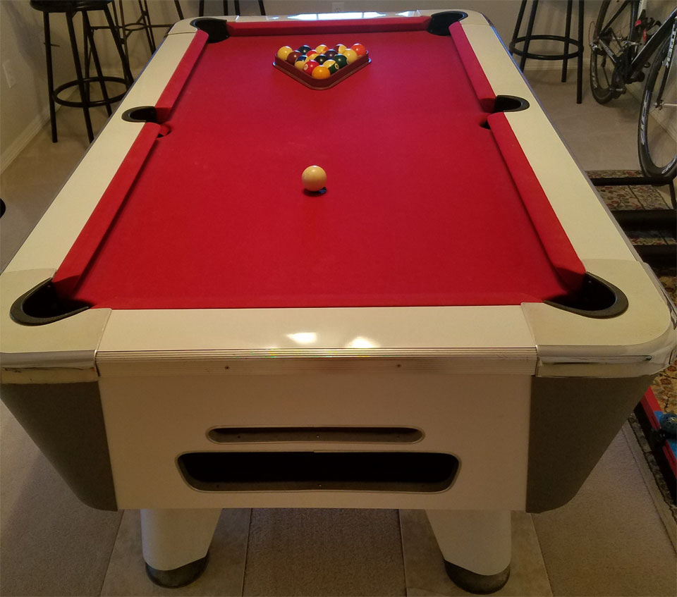 valley mfg pool table