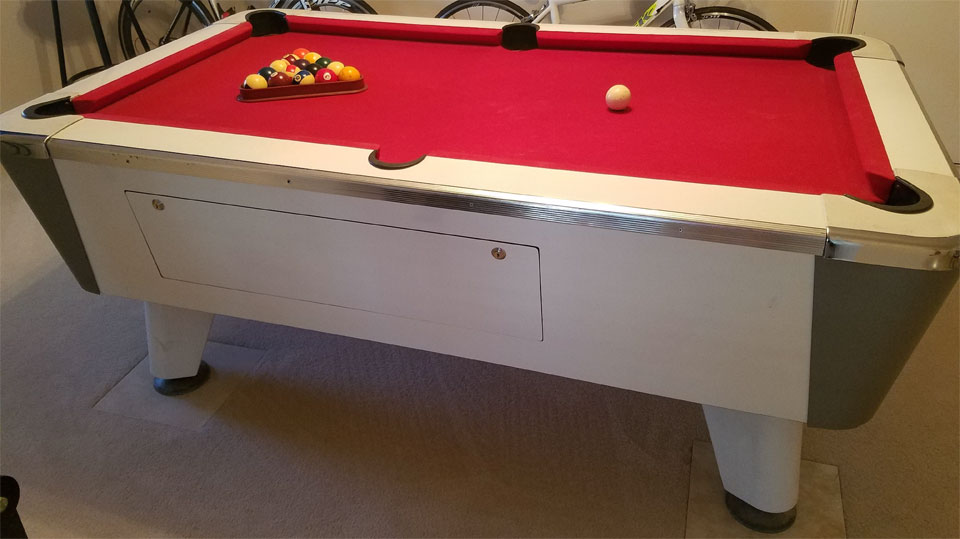 valley mfg pool table