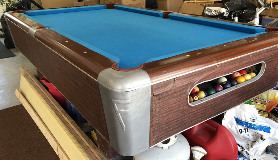 fischer slate pool table