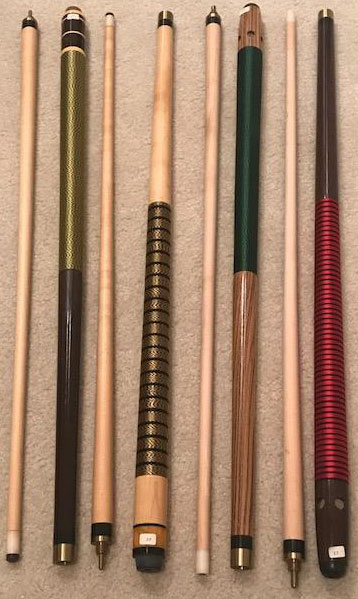 Pool Cue Values For Older Cues