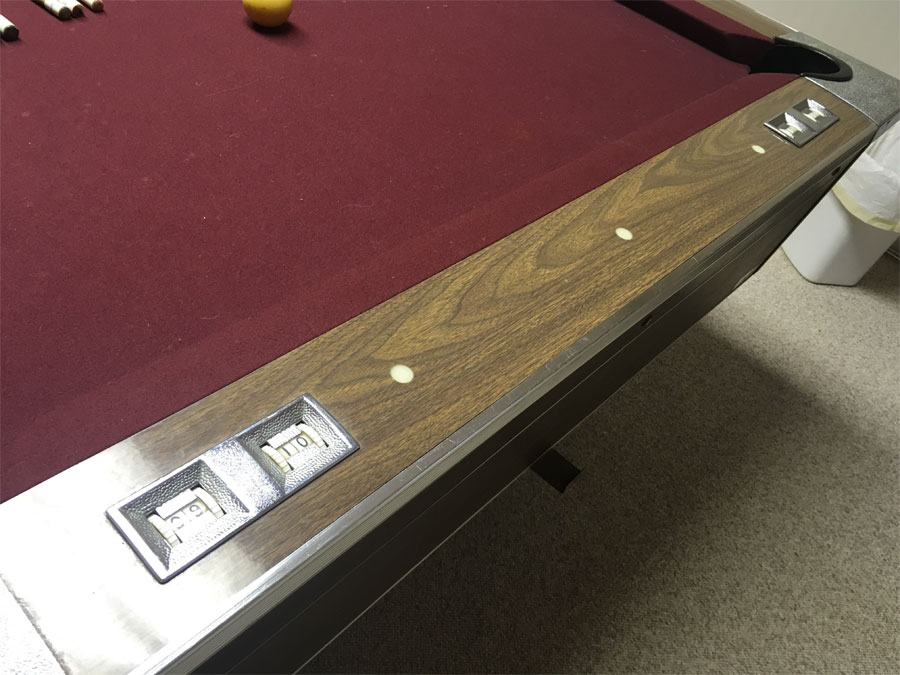 fischer pool table serial numbers