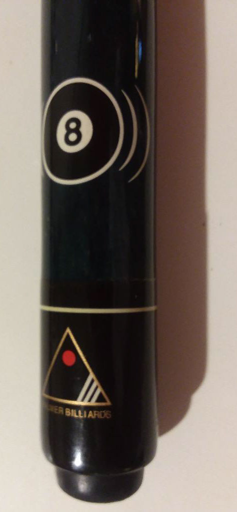 Identify Palmer Cue with Triangle Logo and an 8 Ball