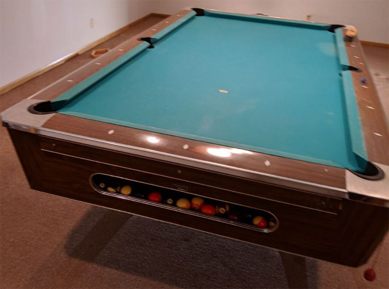 fischer pool table value