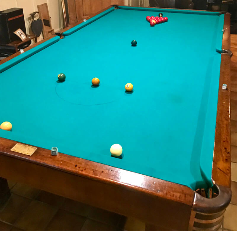 brunswick pool table serial number search