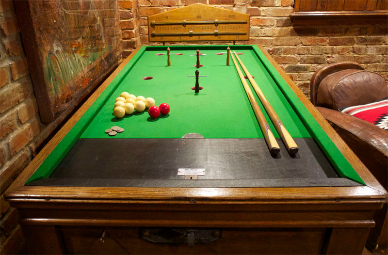 vintage bar billiards table for sale